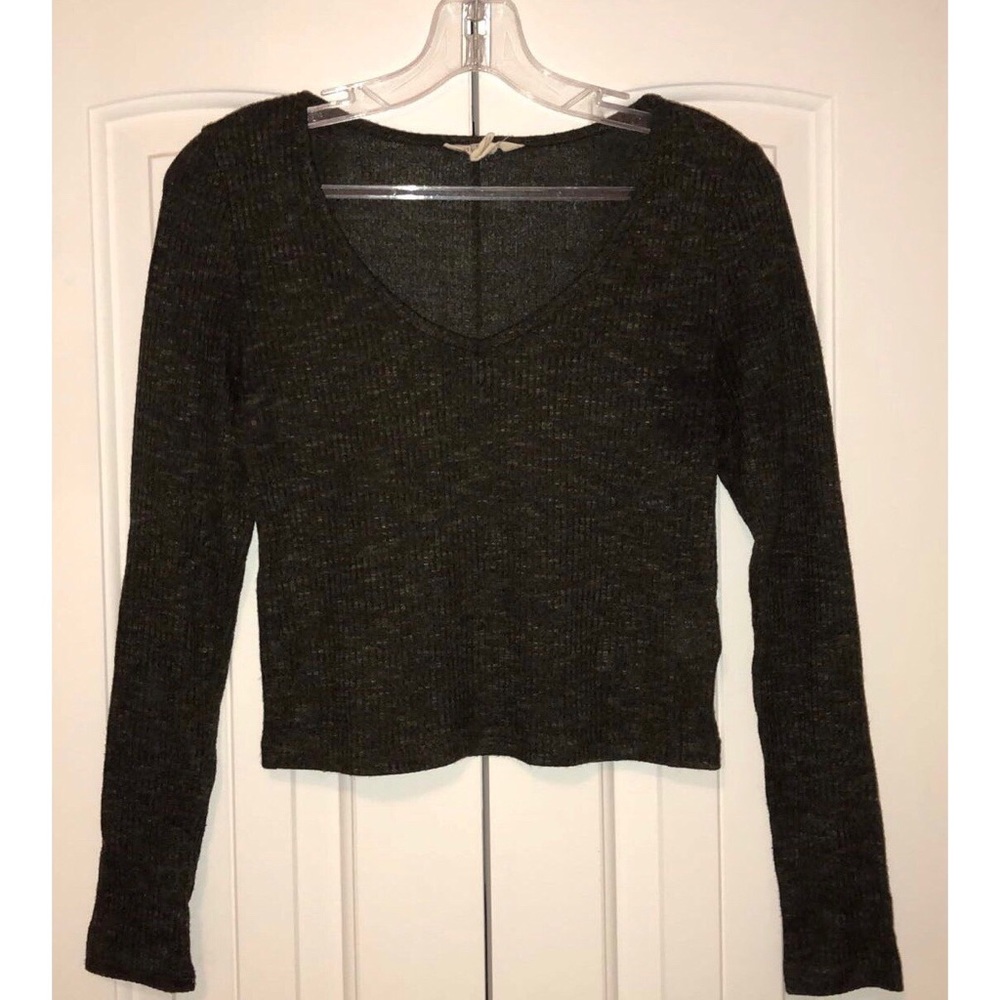 Dark Green Long-Sleeves